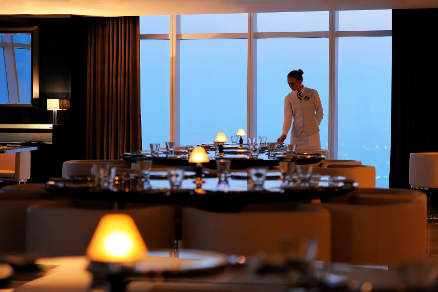 Prime68 Steakhouse dinner at JW Marriott Marquis Hotel Dubai